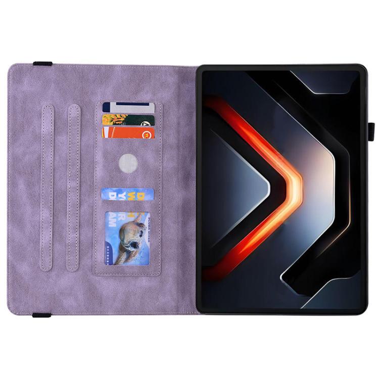 For Infinix Xpad GT Butterfly Flower Embossed Leather Tablet Case