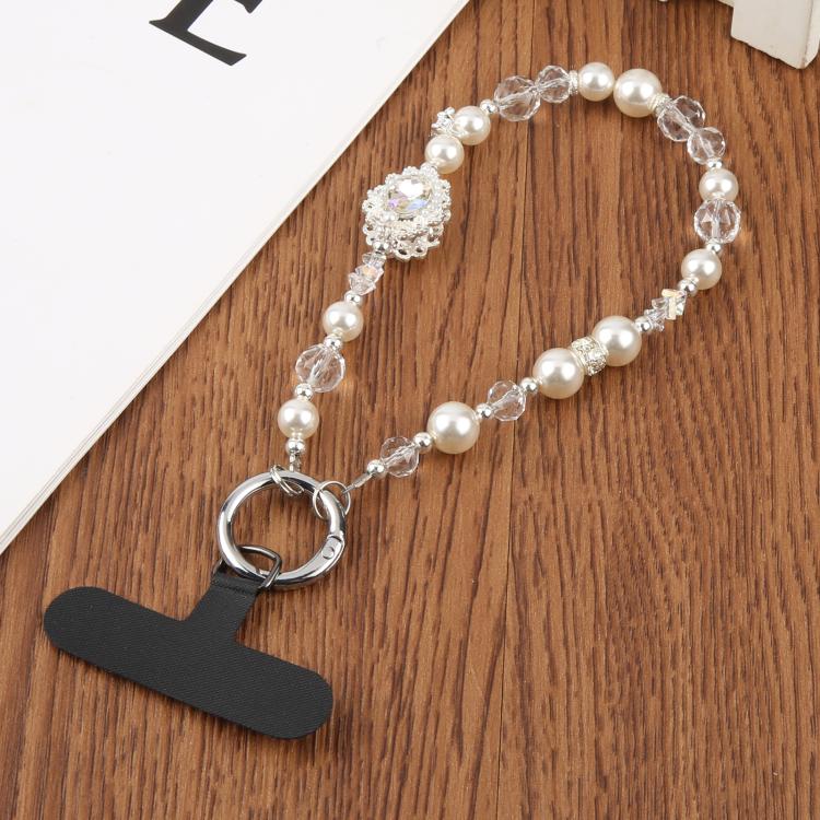 Fashion Bead Chain Phone Anti-lost Short Lanyard