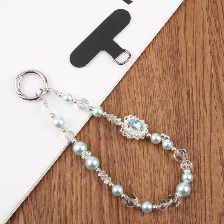 Fashion Bead Chain Phone Anti-lost Short Lanyard