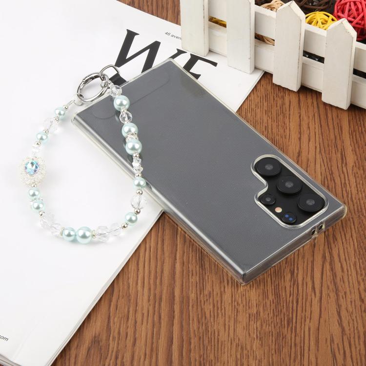 Fashion Bead Chain Phone Anti-lost Short Lanyard