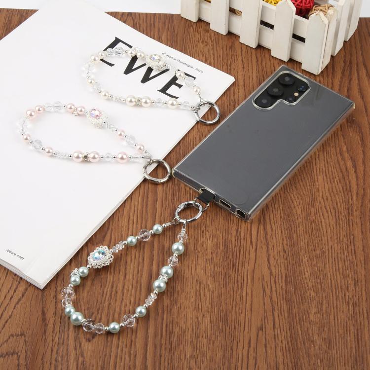 Fashion Bead Chain Phone Anti-lost Short Lanyard