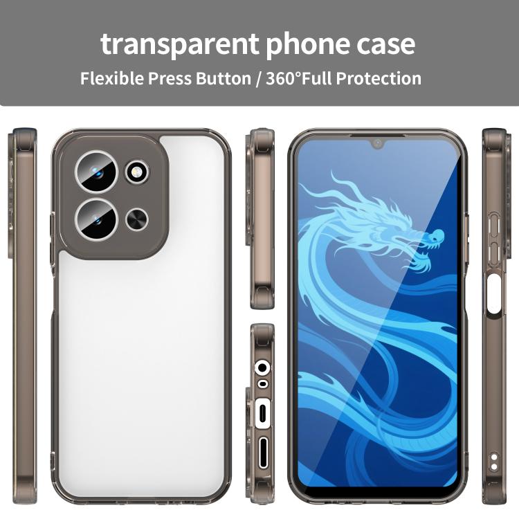 For Redmi 15C 5G/4G EU 173mm/Poco C85 5G PC Hybrid TPU Airbag Shockproof Phone Case