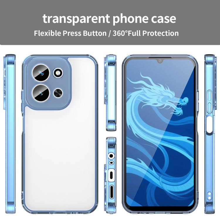 For Redmi 15C 5G/4G EU 173mm/Poco C85 5G PC Hybrid TPU Airbag Shockproof Phone Case