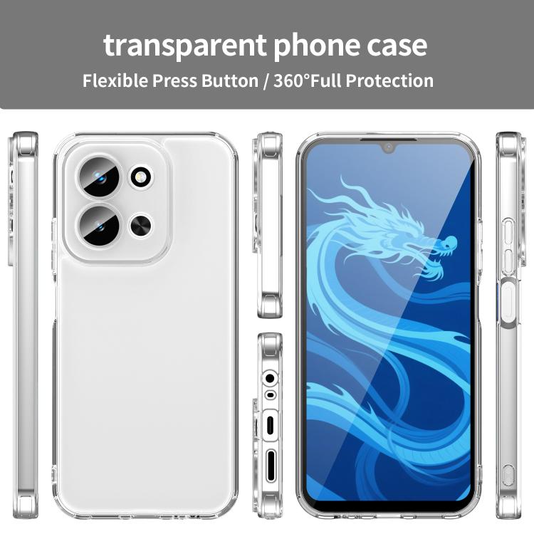 For Redmi 15C 5G/4G EU 173mm/Poco C85 5G PC Hybrid TPU Airbag Shockproof Phone Case