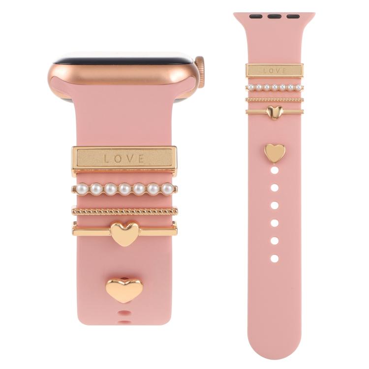Smart Watch Band Decorative Ring Metal Accessories
