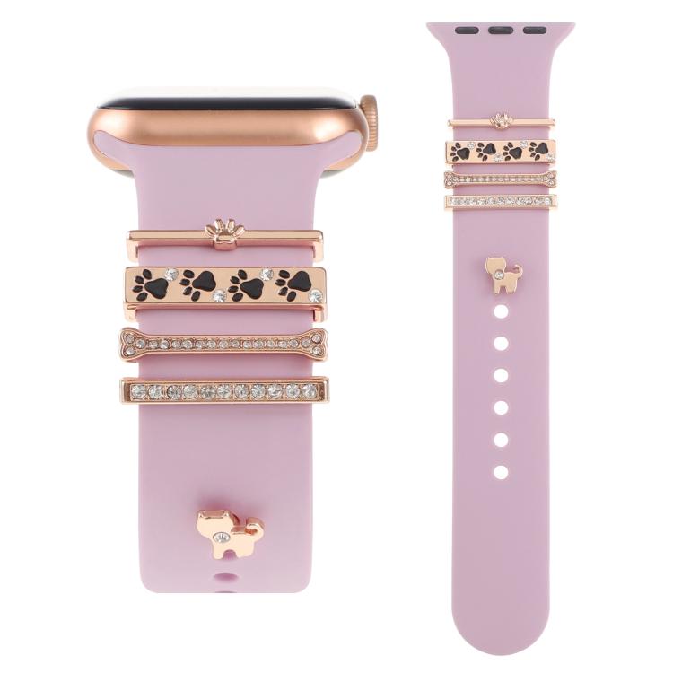 Smart Watch Band Decorative Ring Metal Accessories