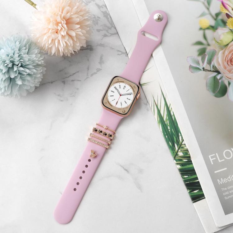 Smart Watch Band Decorative Ring Metal Accessories