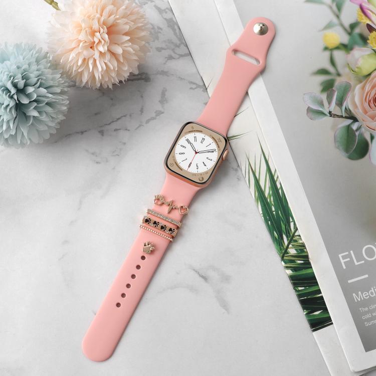 Smart Watch Band Decorative Ring Metal Accessories