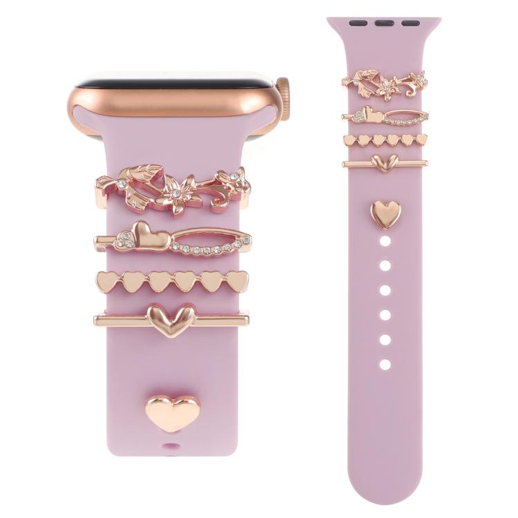 Smart Watch Band Decorative Ring Metal Accessories