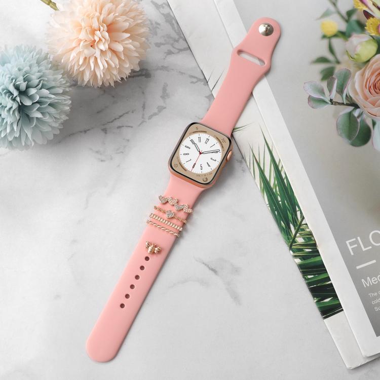 Smart Watch Band Decorative Ring Metal Accessories