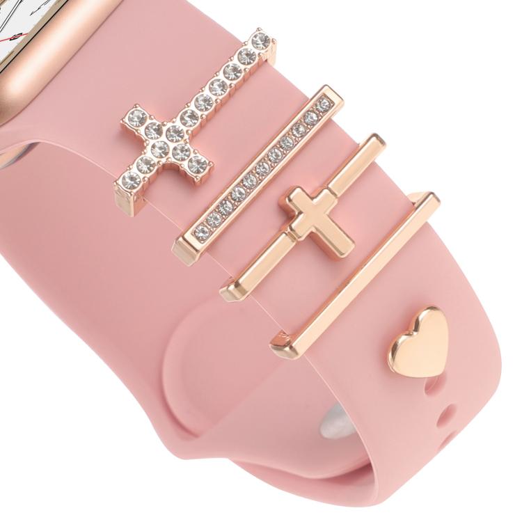 Smart Watch Band Decorative Ring Metal Accessories