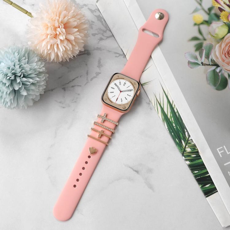 Smart Watch Band Decorative Ring Metal Accessories