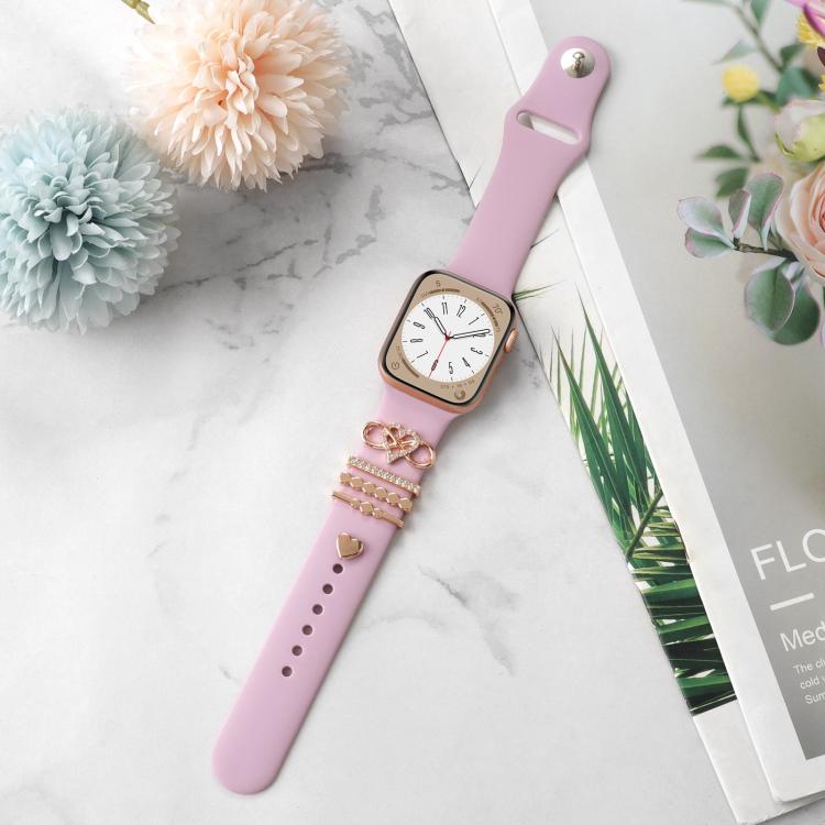 Smart Watch Band Decorative Ring Metal Accessories