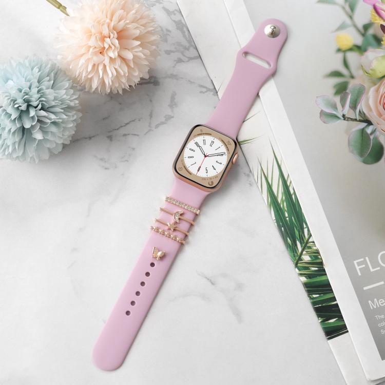 Smart Watch Band Decorative Ring Metal Accessories