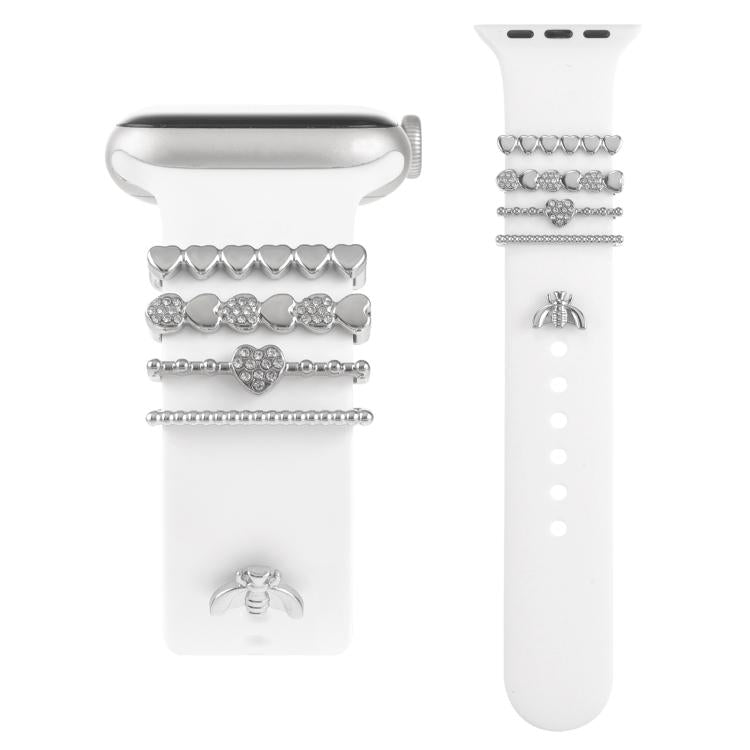 Smart Watch Band Decorative Ring Metal Accessories