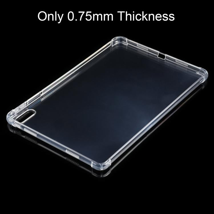 For Huawei MatePad 11 2023 3mm Four-corner Shockproof Transparent TPU Tablet Case - Transparent