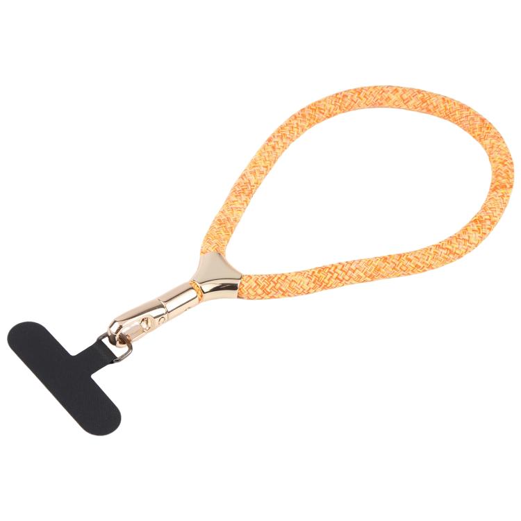 8mm Adjustable Gold Buckle Wrist Short Strap Anti-lost Mobile Phone Lanyard