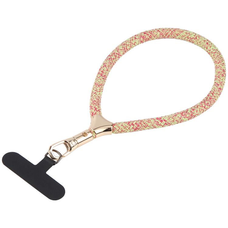 8mm Adjustable Gold Buckle Wrist Short Strap Anti-lost Mobile Phone Lanyard