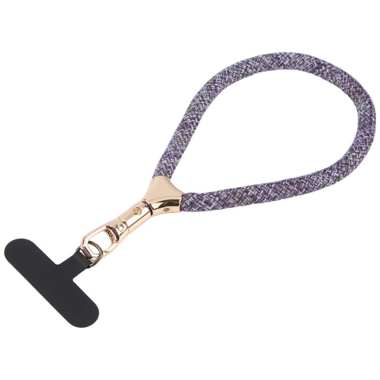 8mm Adjustable Gold Buckle Wrist Short Strap Anti-lost Mobile Phone Lanyard