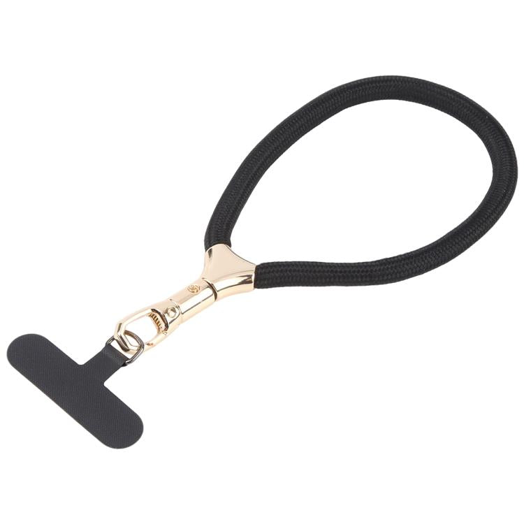 8mm Adjustable Gold Buckle Wrist Short Strap Anti-lost Mobile Phone Lanyard