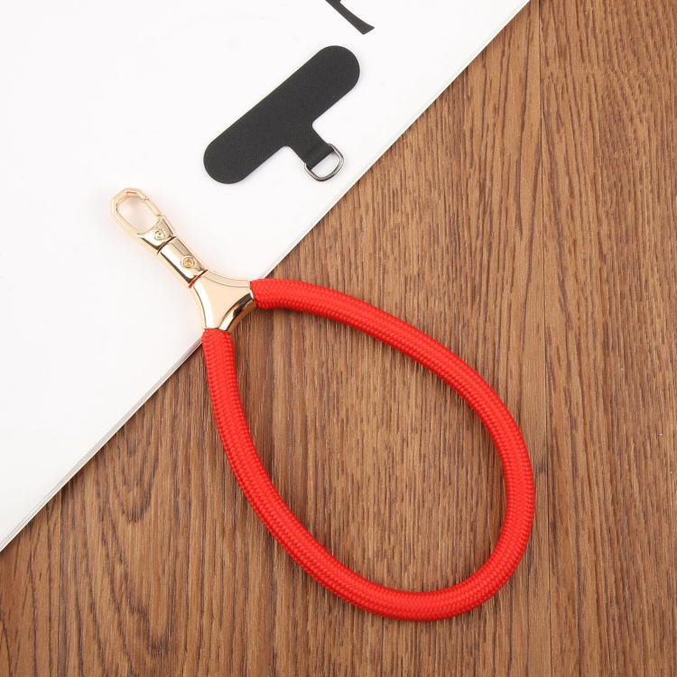 8mm Adjustable Gold Buckle Wrist Short Strap Anti-lost Mobile Phone Lanyard