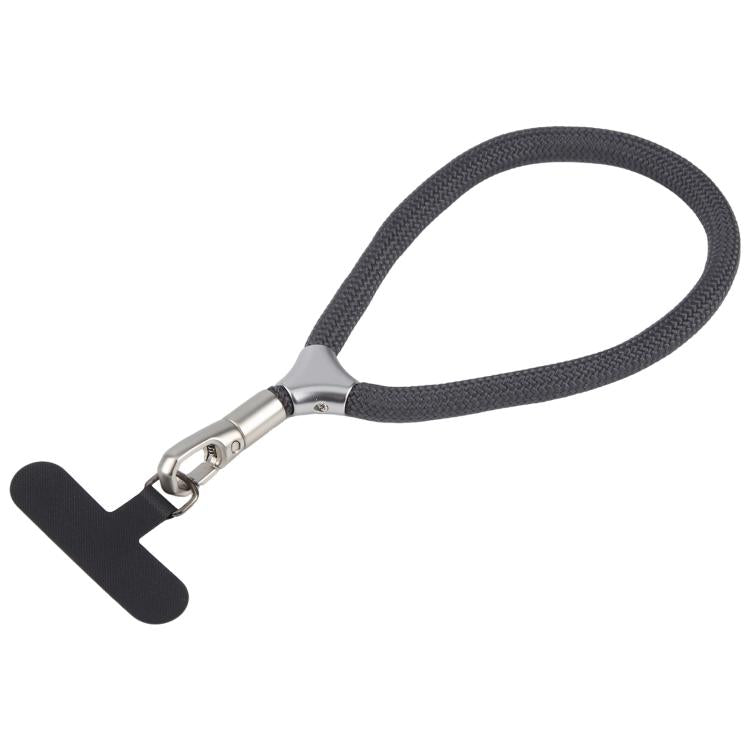 8mm Adjustable Silver Buckle Wrist Short Strap Anti-lost Mobile Phone Lanyard