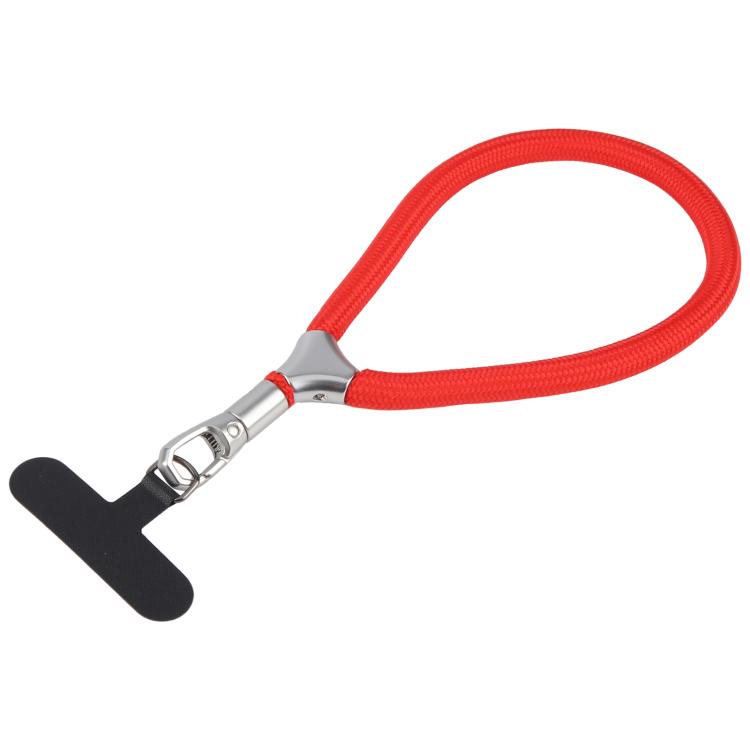 8mm Adjustable Silver Buckle Wrist Short Strap Anti-lost Mobile Phone Lanyard