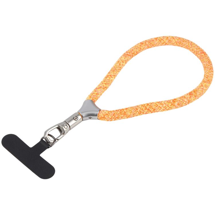 8mm Adjustable Silver Buckle Wrist Short Strap Anti-lost Mobile Phone Lanyard