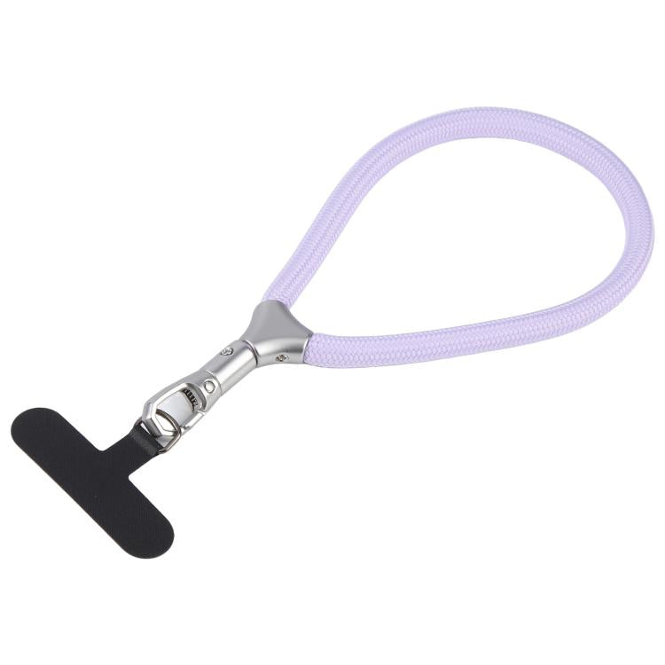 8mm Adjustable Silver Buckle Wrist Short Strap Anti-lost Mobile Phone Lanyard