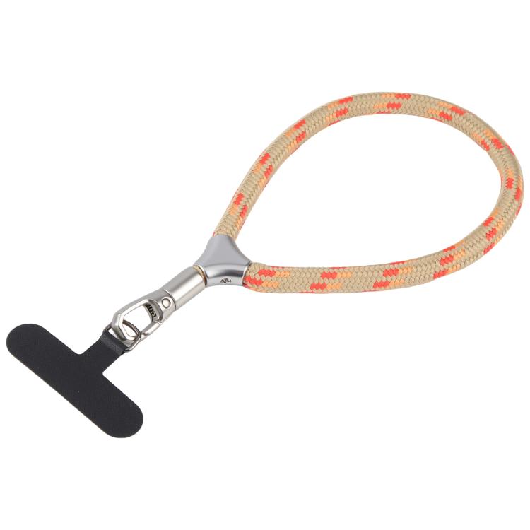 8mm Adjustable Silver Buckle Wrist Short Strap Anti-lost Mobile Phone Lanyard
