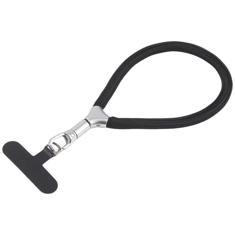 8mm Adjustable Silver Buckle Wrist Short Strap Anti-lost Mobile Phone Lanyard