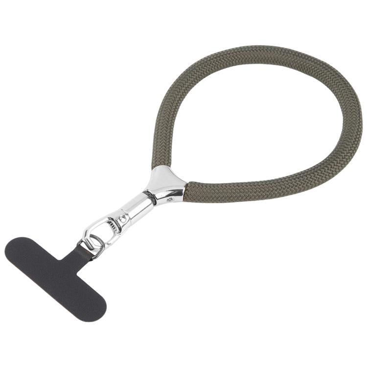 8mm Adjustable Silver Buckle Wrist Short Strap Anti-lost Mobile Phone Lanyard