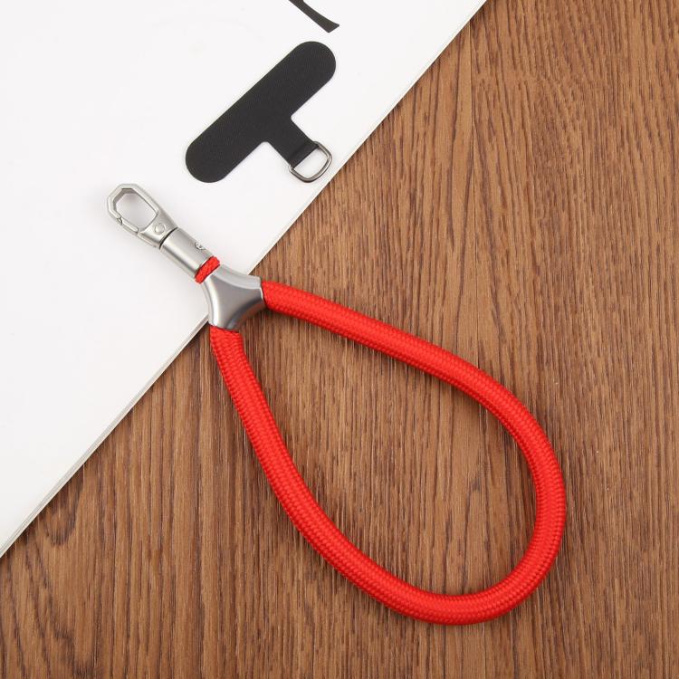 8mm Adjustable Silver Buckle Wrist Short Strap Anti-lost Mobile Phone Lanyard