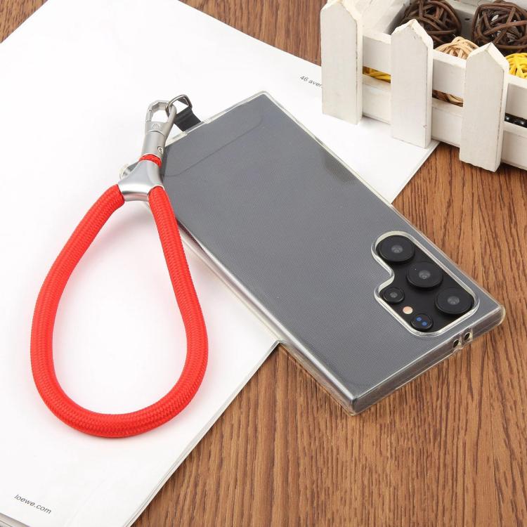 8mm Adjustable Silver Buckle Wrist Short Strap Anti-lost Mobile Phone Lanyard