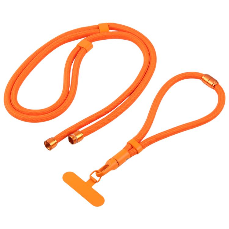 7mm 3 in 1 Threaded Adjustable Crossbody Mobile Phone Lanyard
