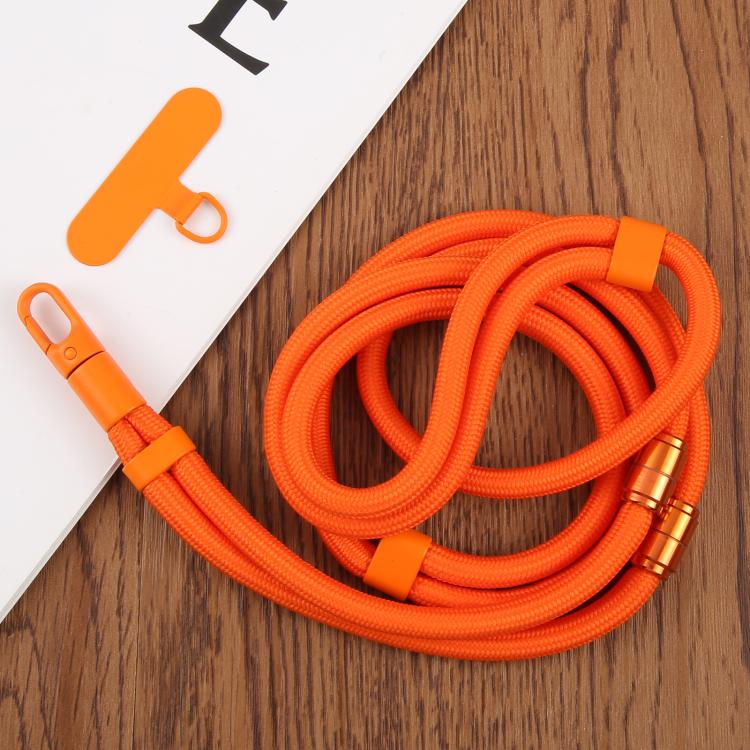 7mm 3 in 1 Threaded Adjustable Crossbody Mobile Phone Lanyard