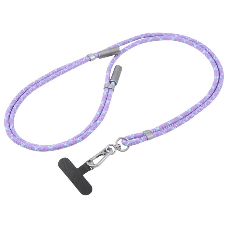 Type-C to 8 Pin Data Charging Cable Crossbody Phone Long Lanyard