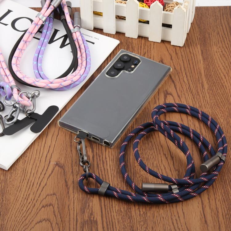 Type-C to Type-C Data Charging Cable Crossbody Phone Long Lanyard