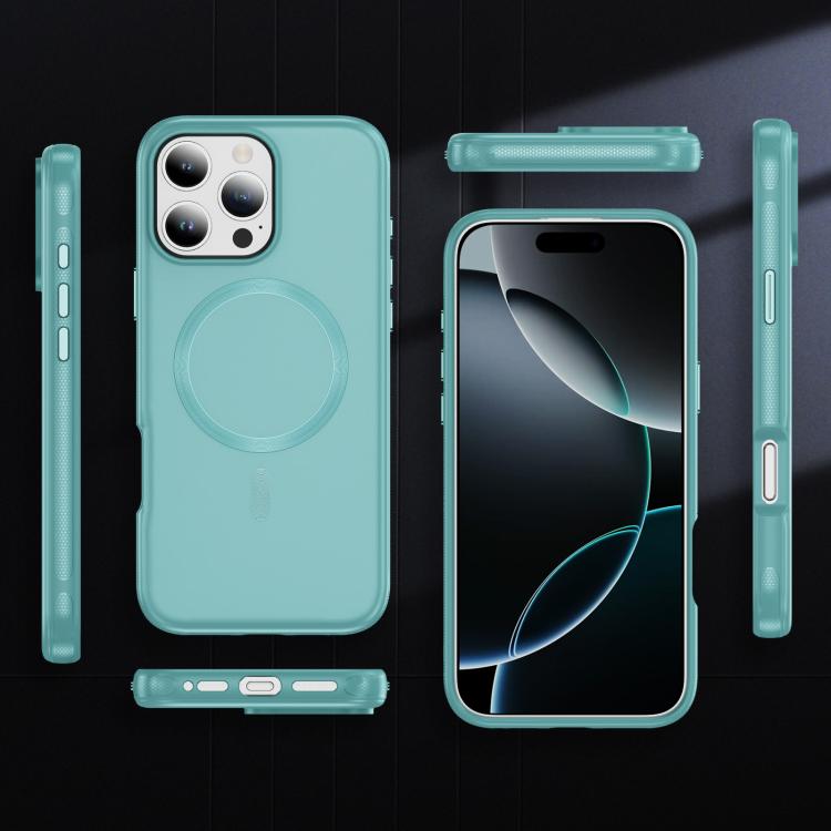 For iPhone 16 Pro Max Imitation Original CD Texture Magsafe PC Hybrid TPU Phone Case