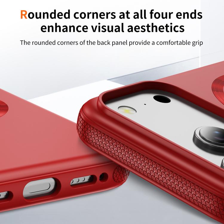 For iPhone 17 Pro Imitation Original CD Texture Magsafe PC Hybrid TPU Phone Case