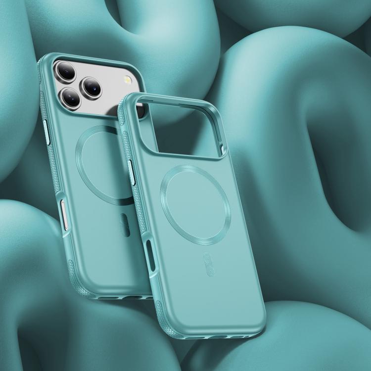 For iPhone 17 Pro Imitation Original CD Texture Magsafe PC Hybrid TPU Phone Case
