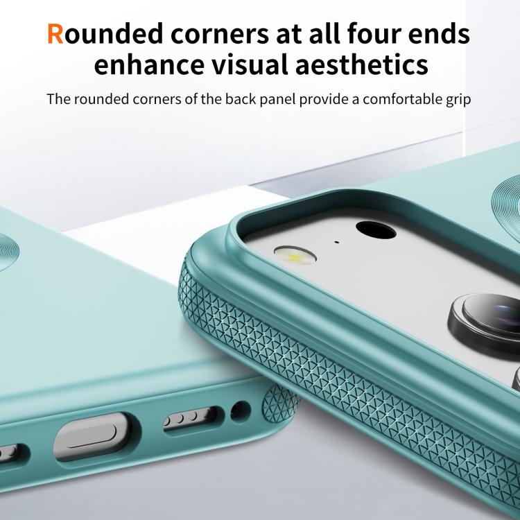 For iPhone 17 Pro Imitation Original CD Texture Magsafe PC Hybrid TPU Phone Case