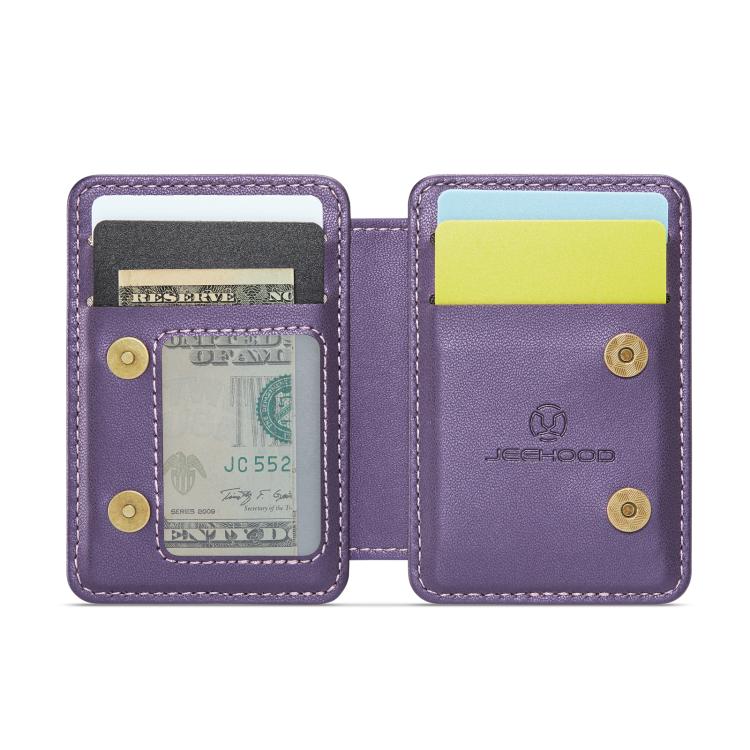 JEEHOOD J05 Double Folded RFID Magnetic Card Bag
