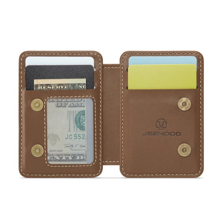 JEEHOOD J05 Double Folded RFID Magnetic Card Bag