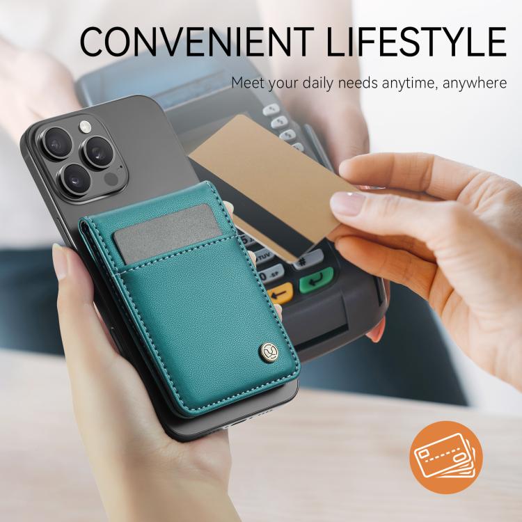 JEEHOOD J06 British Style RFID Magnetic Card Bag