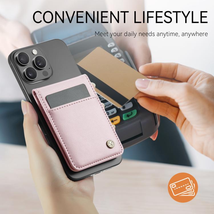 JEEHOOD J06 British Style RFID Magnetic Card Bag