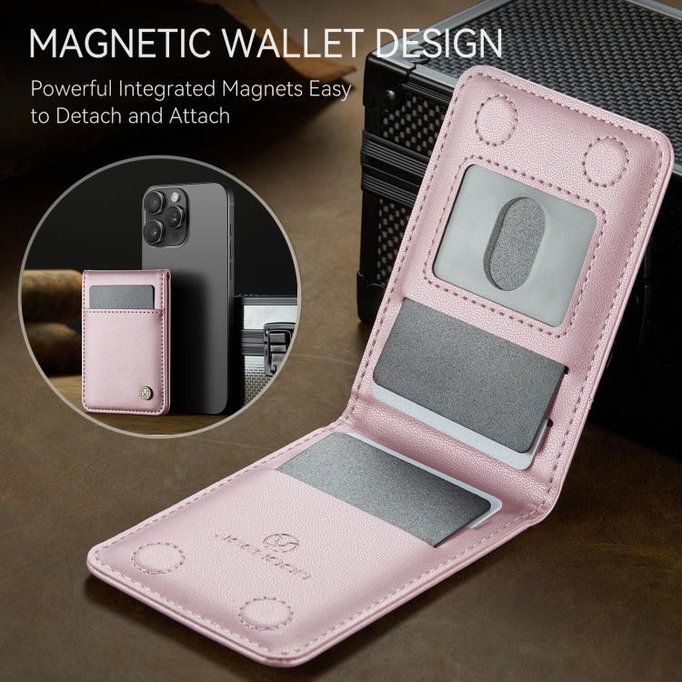 JEEHOOD J06 British Style RFID Magnetic Card Bag