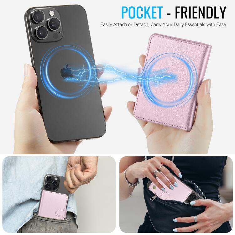 JEEHOOD J09 RFID Magnetic Buckle Card Bag