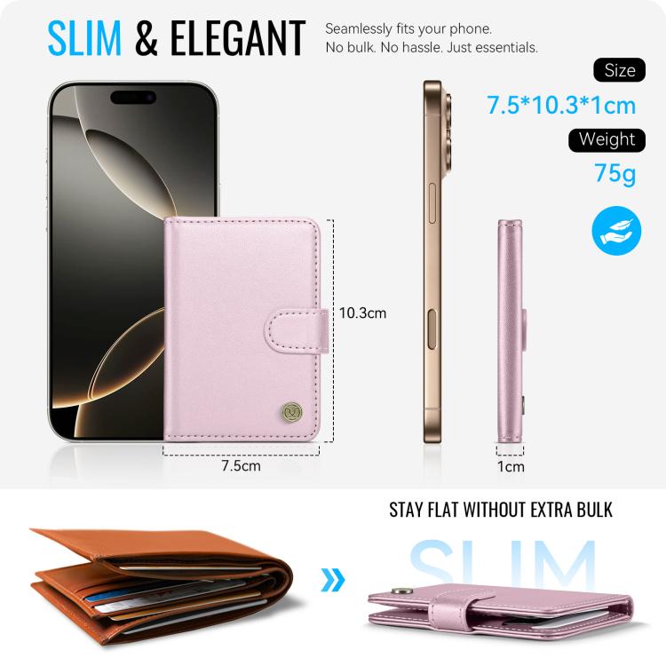 JEEHOOD J09 RFID Magnetic Buckle Card Bag