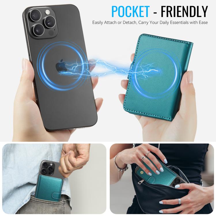 JEEHOOD J09 RFID Magnetic Buckle Card Bag